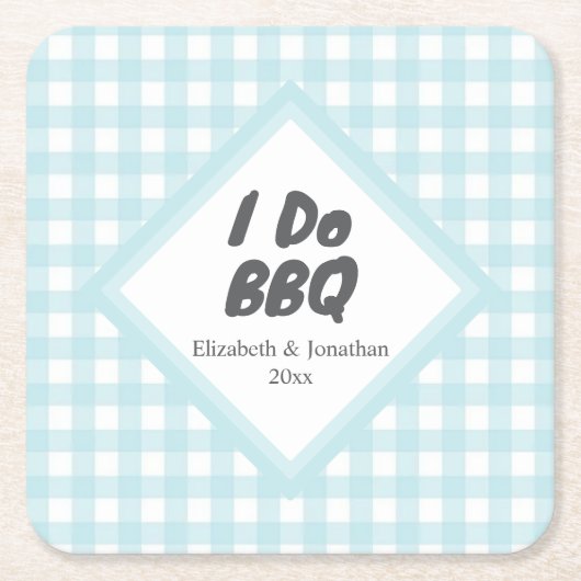 Ik doe BBQ Kartonnen Onderzetters (Voorkant)