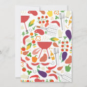 Ik doe BBQ koppels douche verloving Bruiloft bruid Kaart (Achterkant)