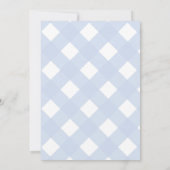 Ik doe BBQ Koppels Huwelijksdouche Repetitie Diner Kaart (Achterkant)