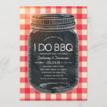 Ik Doe BBQ Mason Jar Rustieke Engagement Party