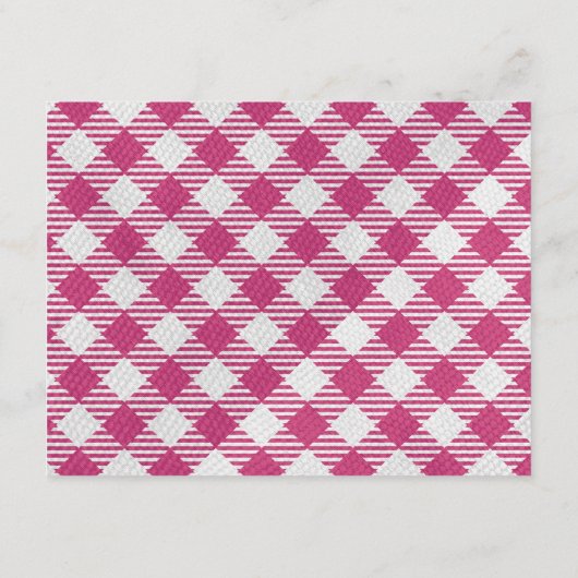 Ik doe BBQ Outdoor Zomer / Lente Roze bruiloft RSV Informatiekaartje (Achterkant)