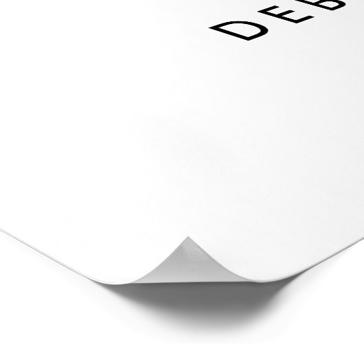 Ik doe BBQ paar douche welkom Poster (Hoek)