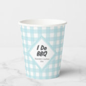Ik doe BBQ Papieren Bekers (Voorkant)