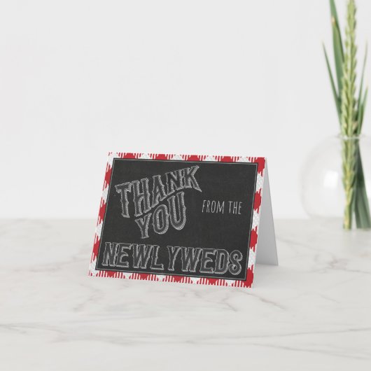 Ik doe BBQ Party Bridal of Wedding Shower Bedankt Notitiekaartje (Voorkant)