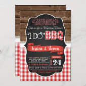 Ik doe BBQ repetitie Kaart (Voorkant / Achterkant)