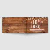 Ik Doe BBQ Rustieke Verloving Feest Koppels Borrel Gastenboek (Volledig)