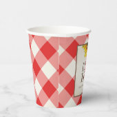 Ik doe BBQ Sunflower Party Tableware Papieren Bekers (Rechts)