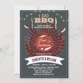 Ik doe BBQ Verloving bruiloft paar Vrijgezellenfee Kaart (Voorkant)