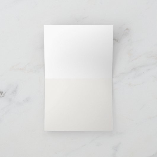 Ik doe BBQ Verloving Monogram Bedankkaart (Binnen)