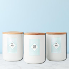 Ik doe BBQ Voedselcontainer Etiket