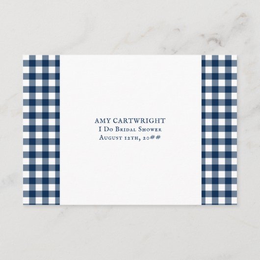 Ik doe BBQ Vrijgezellenfeest raden hoeveel spel Ka Informatiekaartje (Achterkant)