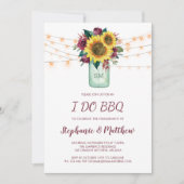 Ik Doe BBQ Zonnebloem Bourgondië Roze Lichtjes Ver Kaart (Voorkant)