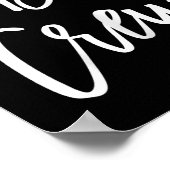 Ik doe bemanning bruid vrienden groep vrijgezellen poster (Hoek)