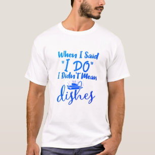 "Ik doe" Betekenis van het huwelijk van een bruilo T-shirt