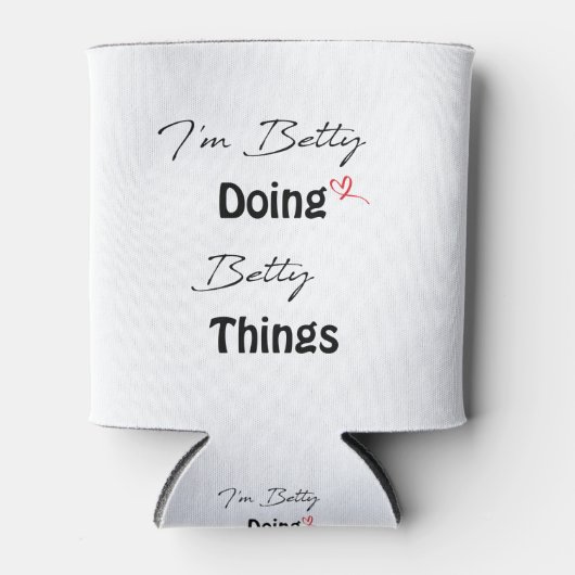 Ik doe Betty Betty Dingen Blikjeskoeler (Voorkant)