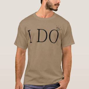 Ik doe bruid diamant 1 t-shirt