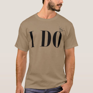 Ik doe bruid ring 2 t-shirt