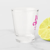 Ik doe bruiloft bruidsfeest bruidspartij shot glas (Links)