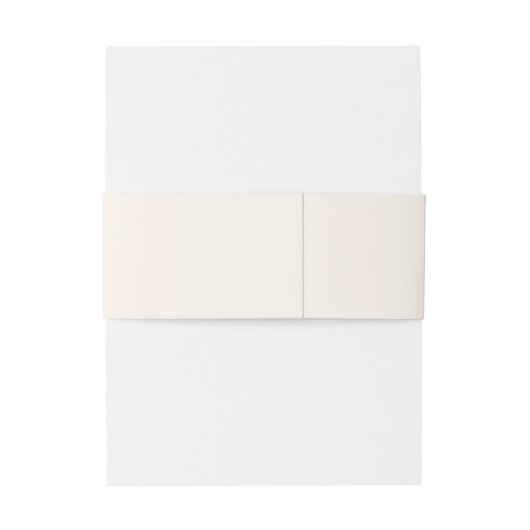 Ik doe bruiloft uitnodiging buik band uitnodigingen wikkel (Achterkant Voorbeeld)