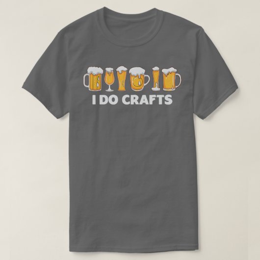Ik doe Crafts Beer Drink Alcohol T-shirt (Design voorkant)