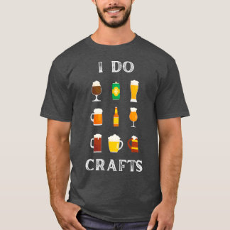 Ik doe Crafts boer bier Thuis Brew Beer T T-shirt