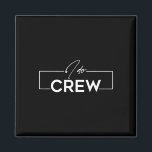 Ik doe Crew Groom Crew Wedding Bachelor Party Matc Magneet<br><div class="desc">Ik doe Crew Groom Crew Wedding Bachelor Party Matching</div>