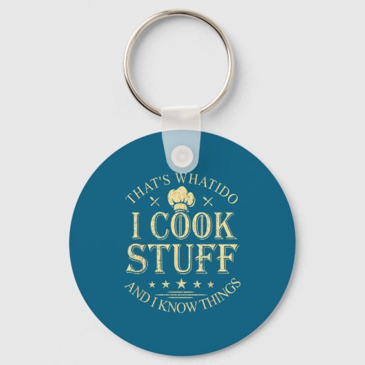 Ik Doe Dat Wat Koken Ken Dingen Sleutelhanger (Voorkant)
