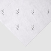 Ik doe dat wel tissuepapier (Detail)