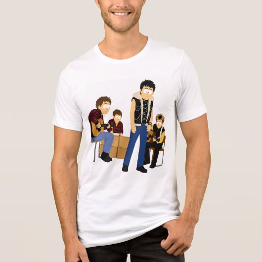 "Ik doe de One's en Two's" Tri-Blend Shirt (Voorkant)