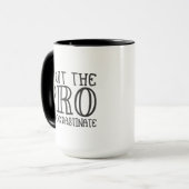 Ik Doe De Pro In Uitstellen Fun cadeau Mok (Voorkant links)