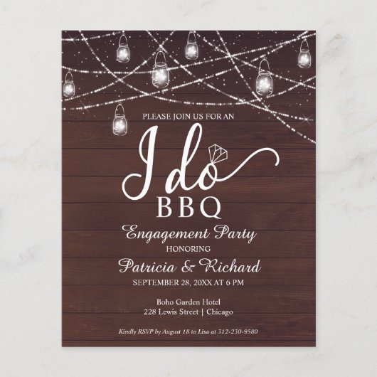 Ik doe de uitnodiging van de BQ Rustige Budget Eng (Voorkant)