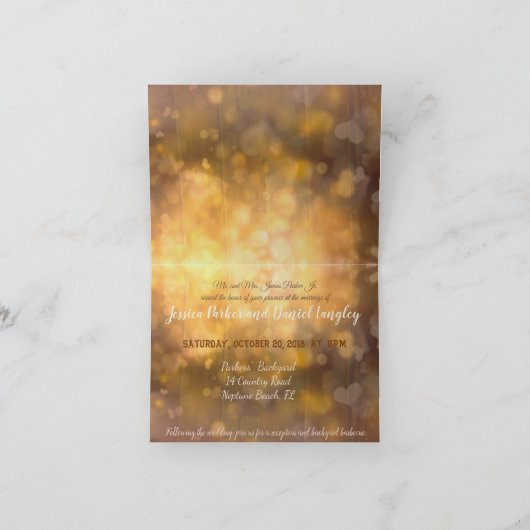 Ik doe een barbecue bruiloft (Binnen)