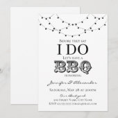 Ik doe een BBQ Engagement Party-koppel-douche (Voorkant / Achterkant)