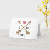 IK DOE EEN BEMANNING VOOR EEN BROUW BEDRIJFSWDvoor Kaart (Gele Bloem)