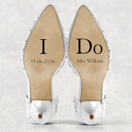 Ik doe een bride bruiloft-show aangepaste vinylSti Sticker