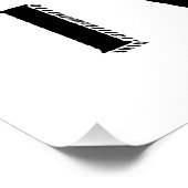 Ik doe een ding genaamd wat ik wil Typografie Perfect Poster (Hoek)