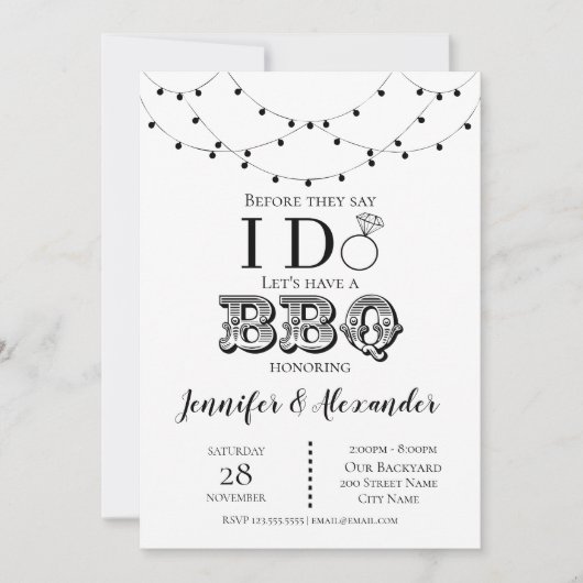 Ik doe een feestje voor koppels douchen (Voorkant)