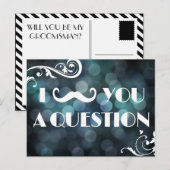 Ik doe een oproep om vragen te stellen. briefkaart (Voorkant / Achterkant)