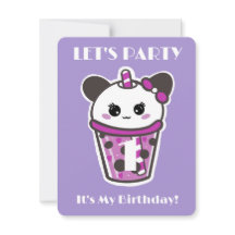 IK DOE EEN UITNODIGING VOOR VERJAARDAG KAWAII