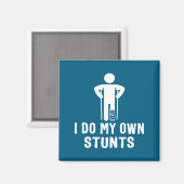 Ik Doe Gebroken Been Eigen Stunts Na Magneet (Voorkant / Achterkant)