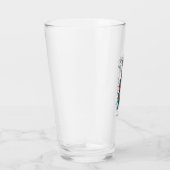 Ik doe geen dutjes aap - de witte lotus glas (Rechts)