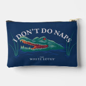 Ik doe geen dutjes alligator - de witte lotus etui (Achterkant)