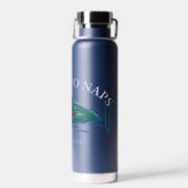 Ik doe geen dutjes alligator - de witte lotus waterfles (Achterkant)