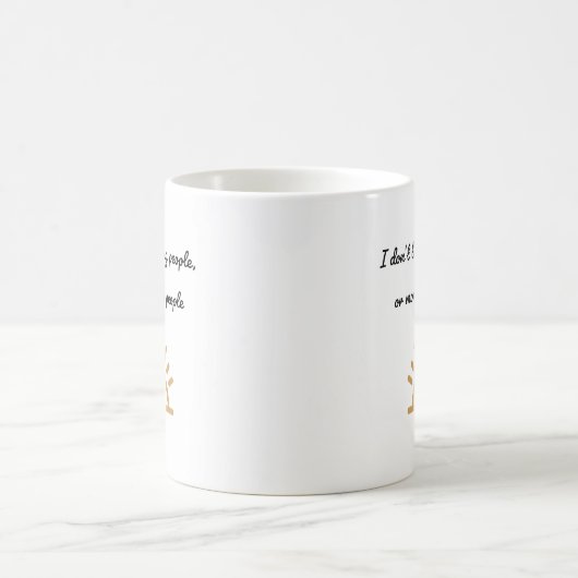 Ik doe geen ochtenden koffiemok (Center)