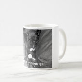 Ik doe geen ochtenden. koffiemok (Voorkant rechts)