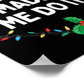 Ik doe geen overeenkomende kerstoutfits die mam me poster (Hoek)