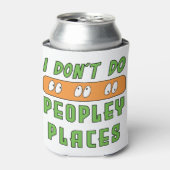 Ik doe geen Peopley Places Blikjeskoeler (Blikje Voorkant)