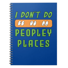 Ik doe geen Peopley Places Notitieboek
