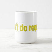 Ik doe geen verzoeken koffiemok (Center)