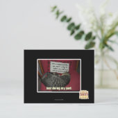 Ik doe gewoon mijn deel. briefkaart (Staand voorkant)